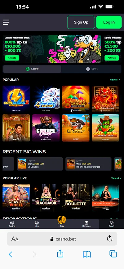 Cashobet app